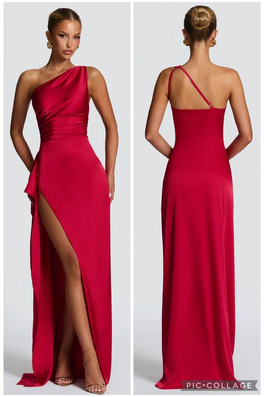 Babyboo Ariel Maxi Dress Red Size Small Cocktail Gown